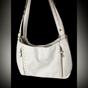Lodis Leather Nika Tote Excellent Preowned Condition Summer White Vacation